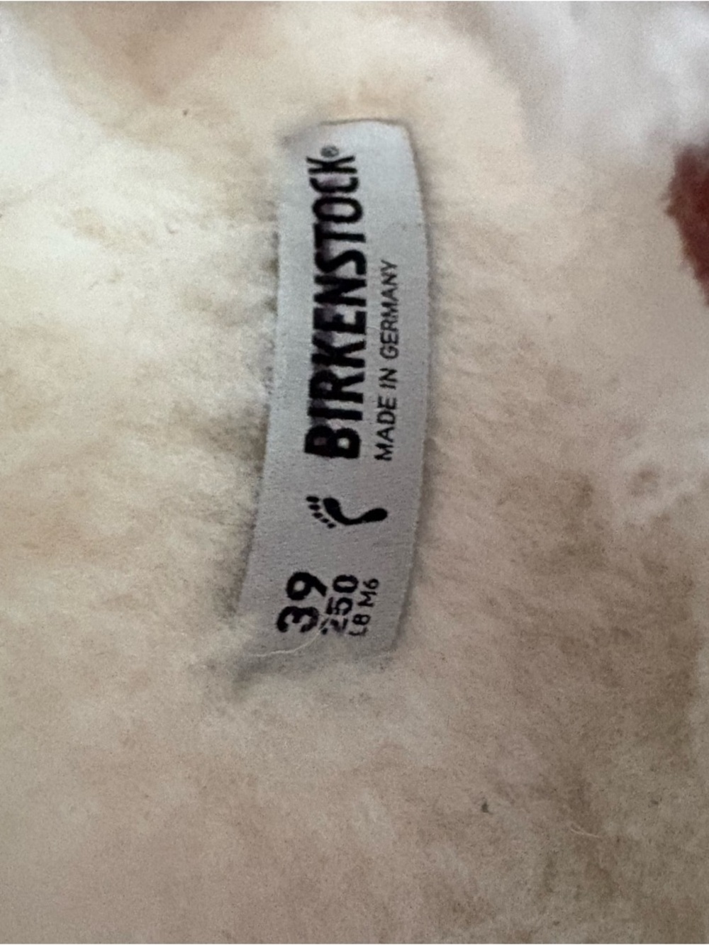 BIRKENSTOCK ARIZONA SUEDE SHEARLING SANDALS pink size 39/ US women’s size 8-8.5 - Picture 9 of 10